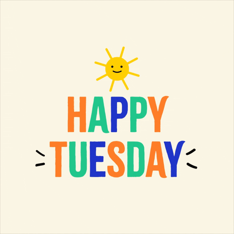 Tuesday Morning GIF by Jessica Lau