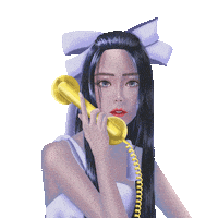 Art Girl Sticker