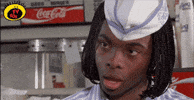 TV gif. Kel Mitchell as Ed in Good Burger. His mouth is agape and he blinks slowly, as if he's entirely bored of the situation or conversation.