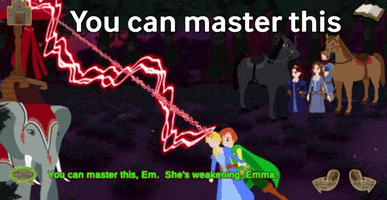 Witch Lightning GIF by Joy Everafter Stories