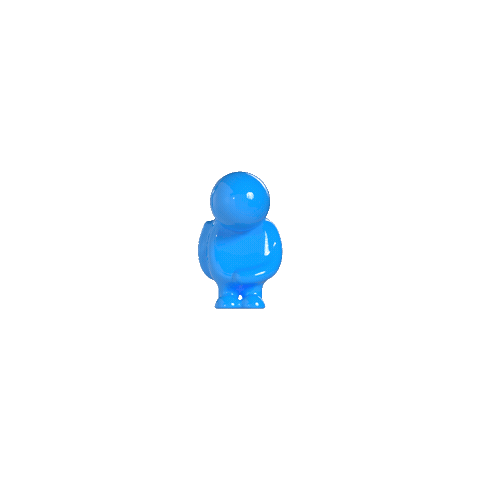 Blue Sticker