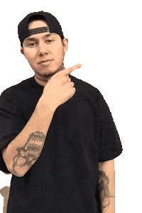 Click Here To The Right Sticker by LiL Renzo
