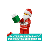 LEGOELITEBRANDS santa navidad lego regalos Sticker