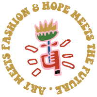 Tenuedeattireid art fashion hope tenuedeattire Sticker