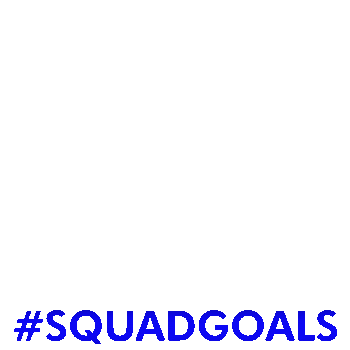 almostnever giphyupload giphystickerchannel lola squad goals Sticker
