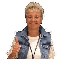 Pleunismode like thumb duim pleunismode Sticker