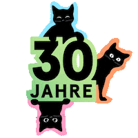 30Jahrea4 Sticker by A4 Agentur