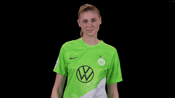 Happy Goal GIF by VfL Wolfsburg