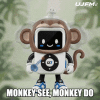 Monkey Mascot GIF by UJFM
