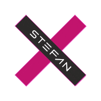 X Cross Sticker by Stefan Fashion