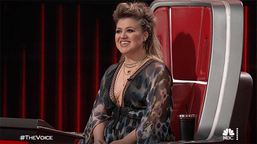 Celebrate Kelly Clarkson GIF by The Voice