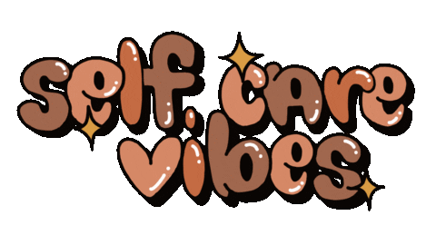 elleezus giphyupload self care good vibes treat yourself Sticker