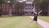 Lu Cartwheel GIF by Longwood University