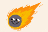 Shooting Star Fire GIF by Matt Joyce