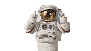 Space Point Up Sticker by NASA