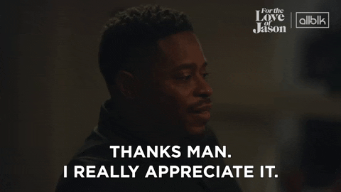 Thanks Man Thank You GIF by ALLBLK