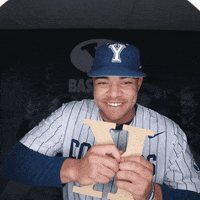 Sport Baseball GIF by BYU Cougars