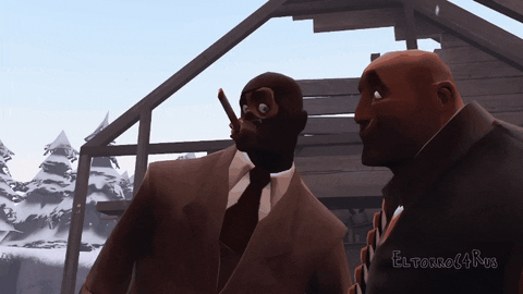 vankvenom giphygifmaker clap sarcastic tf2 GIF