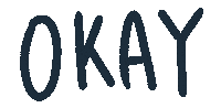 오케이 Ok Sticker by haenaillust