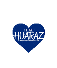 I Love Tour Sticker by Huaraz Tours Trek & Climb
