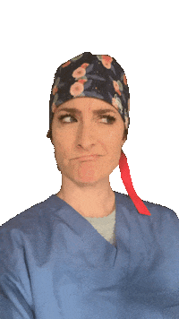 Question Nurse Sticker by CRNA School Prep Academy