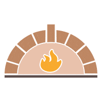 Holzofen Sticker by Wolfshöher Tonwerke