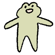 Happy Frog Sticker