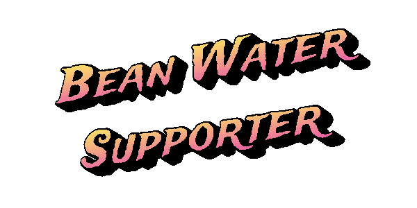Water Vegan Sticker by Aquafaba Test Kitchen