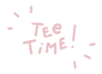 Pink Time Sticker by Catharina Stewart