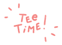 Time Golf Sticker by Catharina Stewart