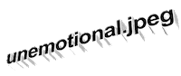 unemotional jpeg Sticker by AnimatedText