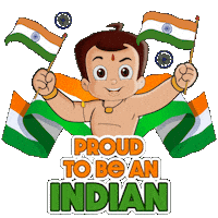 Independence Day Sticker by Chhota Bheem