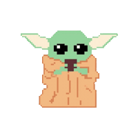 lid8bit pixelart retro space tea Sticker