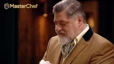 MasterChefAU giphyupload yum delicious clean GIF
