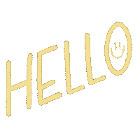 studioboratti hello hi yellow hey Sticker