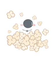 Happy Astronaut Sticker