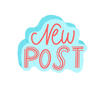 new post newnewnew Sticker by ShopYourLikes