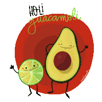 Holi Guacamole Sticker by ImproVivencia