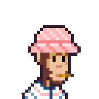 Art Pixel Sticker by Monkey Kingdom