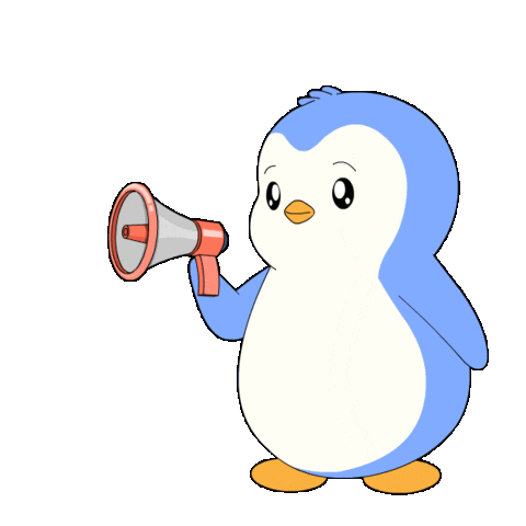 Penguin No Sticker by Pudgy Penguins