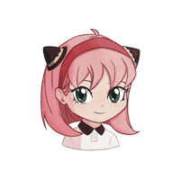 Amayart anya spy x family spyxfamily anya forger Sticker