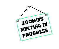 Dog Zoom Sticker