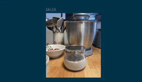 vejrupjo giphygifmaker bread timelapse sourdough GIF