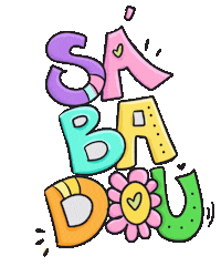 Sabadou Sticker by Susan Maya