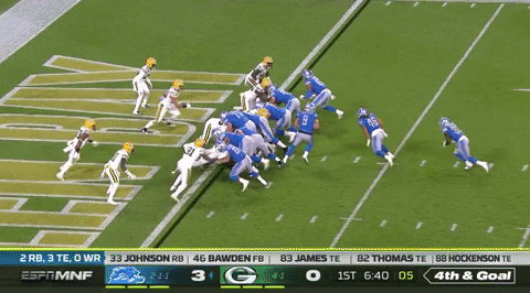 Dannyheifetz giphygifmaker lions packers GIF