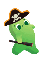 Today Pirate Sticker by BK MOBİL İletişim Hizmetleri Ve Bilişim A.Ş