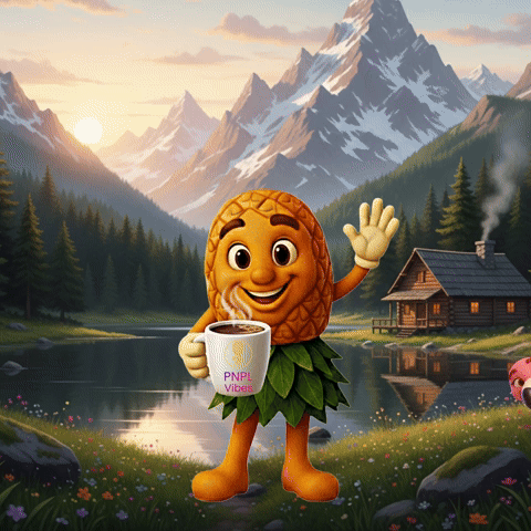 PNPLVibes giphyupload coffee nature good morning GIF