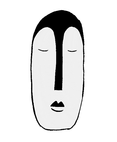 face sticker by TraceLoops