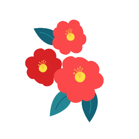 Beauty Flower Sticker by 쏘카