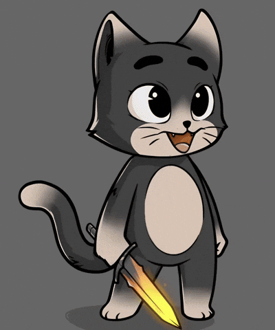 HeroGalaxyNFT cat cats glowing chameleon GIF